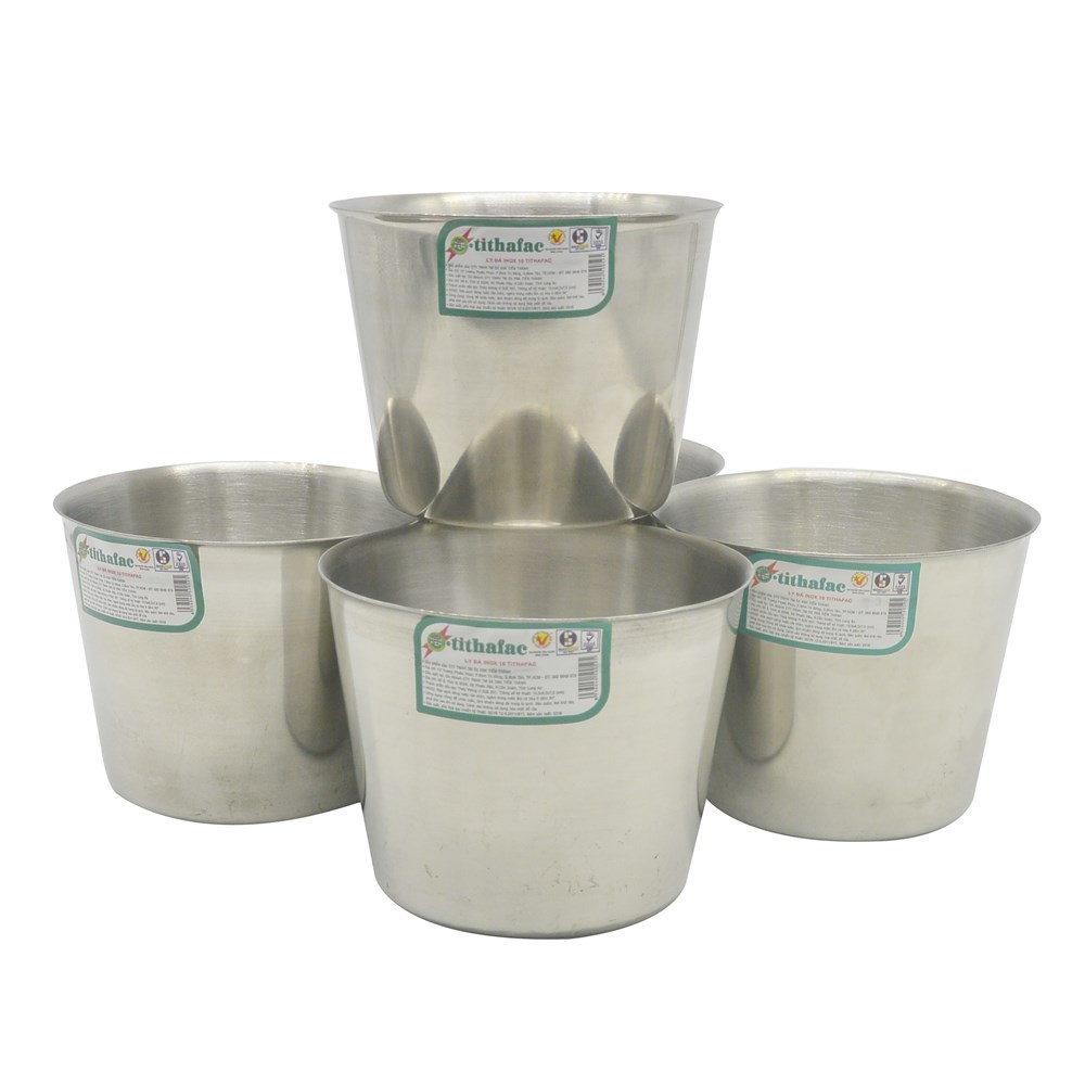 Ly Đá Inox 10 Tiến Thành