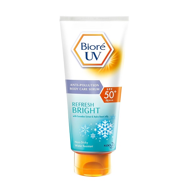 Serum Chống Nắng Dưỡng Thể Sáng Mịn Kháng Bụi Mát Lạnh Biore Spf50/Pa+++ 50Ml