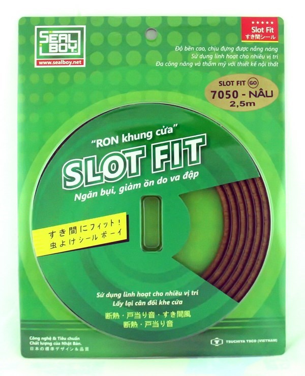 Ron Mềm Slot - Fit 7050 Go - Màu Nâu
