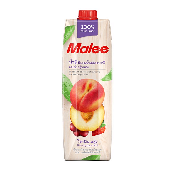 Nước Ép Đào Và Trái Cây Hỗn Hợp Malee 1Lít
