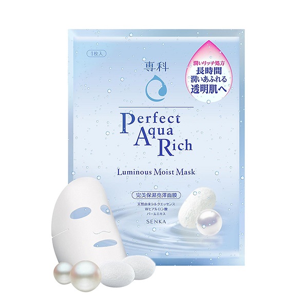 Mặt Nạ Cấp Ẩm Dưỡng Trắng Senka Luminous Moist Mask 25Ml (Store 5871, 5873)