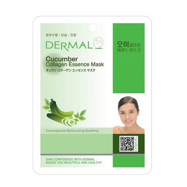 Mặt Nạ Dermal Tinh Chất Collagen Với Chiết Xuất Dưa Leo