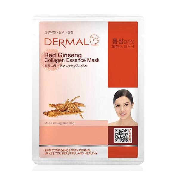 Mặt Nạ Dermal Tinh Chất Collagen Với Chiết Xuất Hồng Sâm