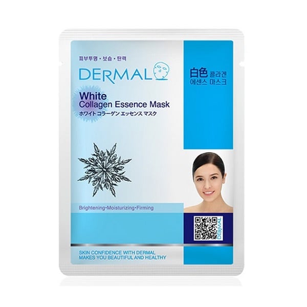 Mặt Nạ Dermal Tinh Chất Collagen Với Chiết Xuất Làm Trắng Tự Nhiên