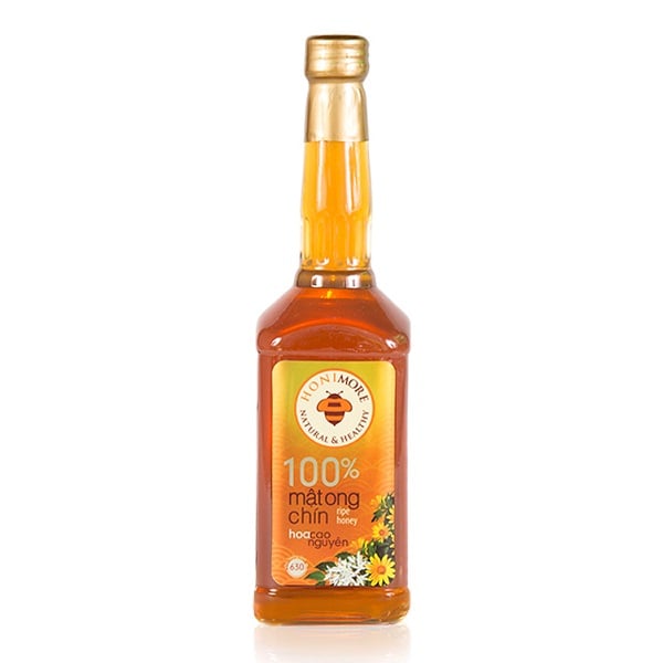 Mật Ong Chín Honimore Hoa Cao Nguyên - Chai 630G