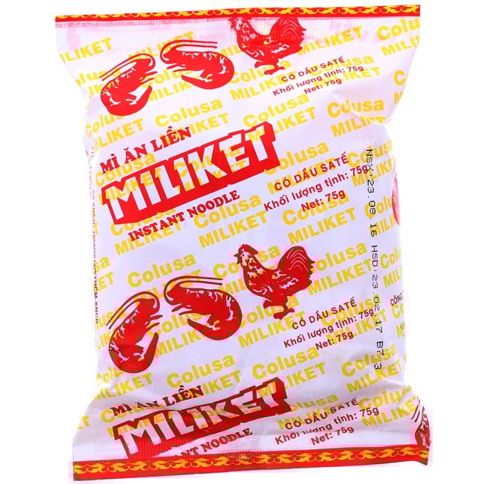 Mì Miliket Sa Tế Giấy 75G
