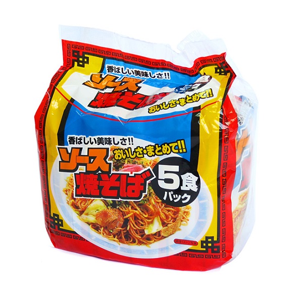 Mì Xào Yakisoba Ăn Liền 410G (82G X 5 Gói)