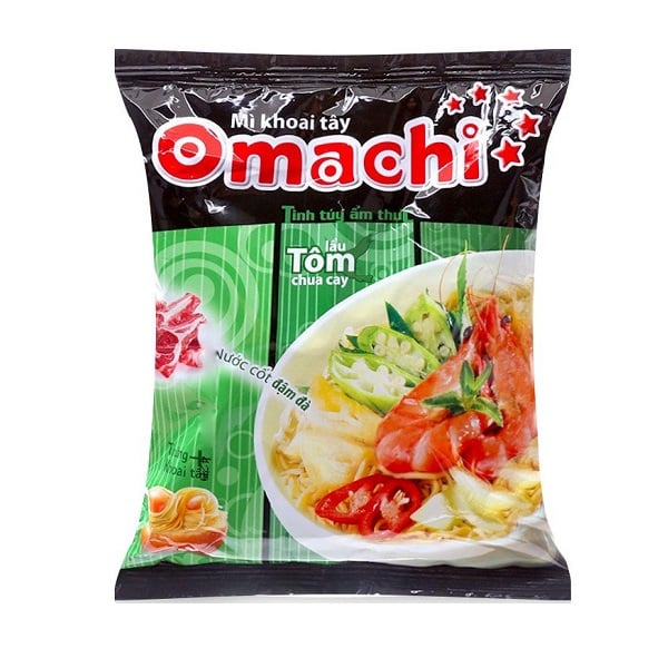 Mì Omachi Lẩu Tôm Chua Cay 79G