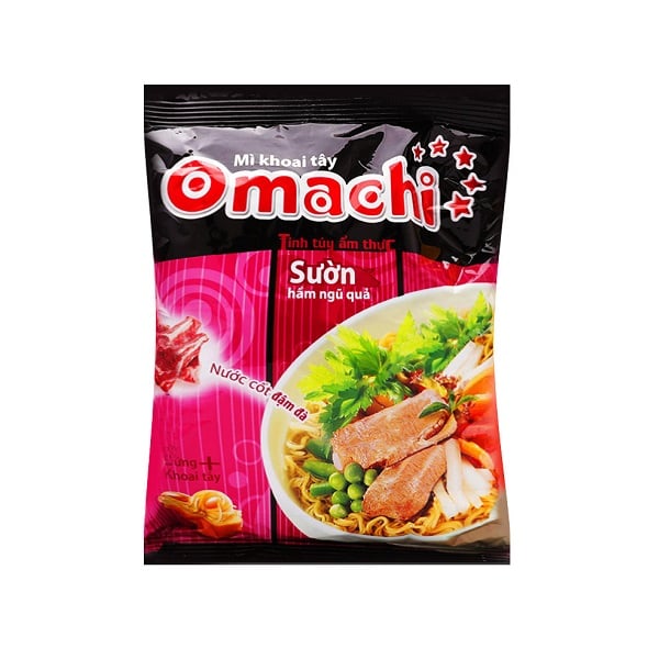 Mì Omachi Sườn Hầm Ngũ Quả 80G