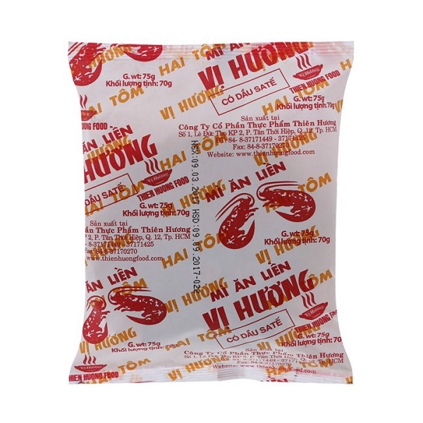Mì Sa Tế Giấy Thiên Hương 70G X 5