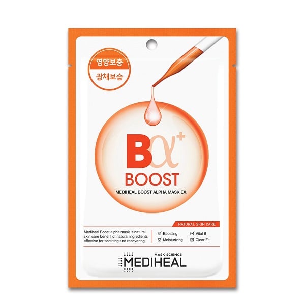Mặt Nạ Giữ Ẩm & Mịn Màng Mediheal Boost Alpha Ex 23Ml
