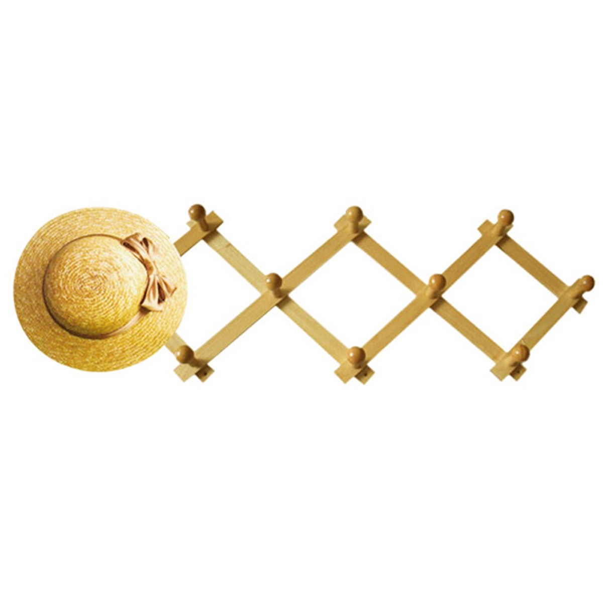 Móc Áo Gỗ 10 Núm Đức Thành