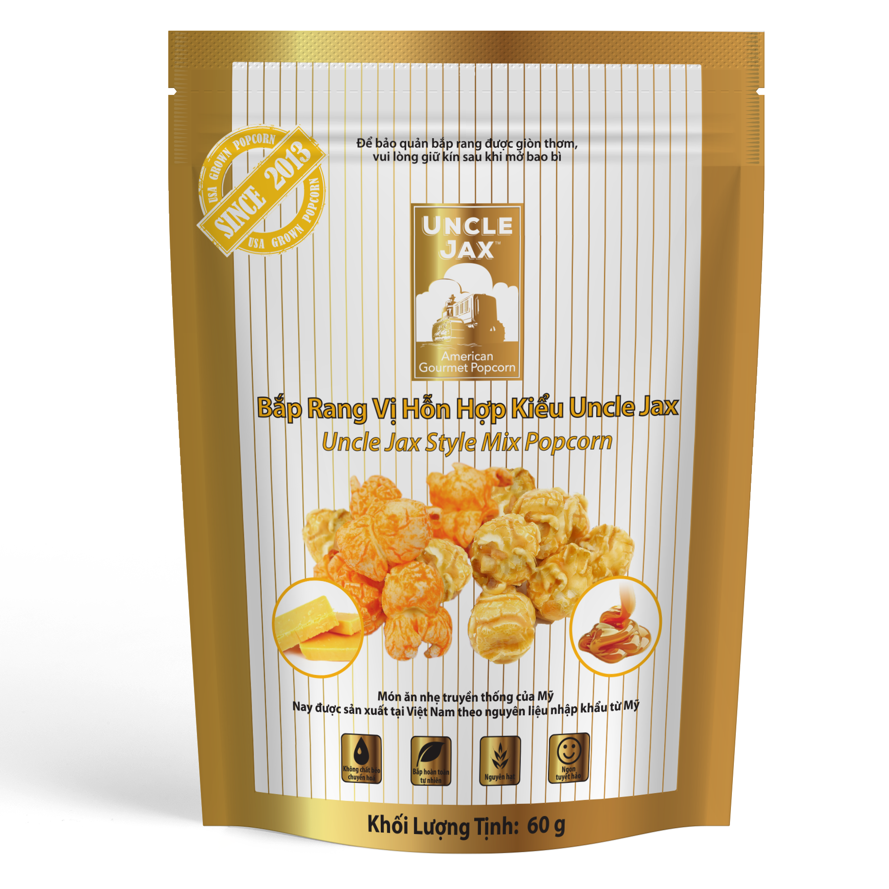 Bắp Rang Vị Hỗn Hợp Uncle Jax 130G