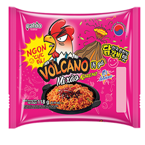 Mì Xào Volcano Vị Gà 118G