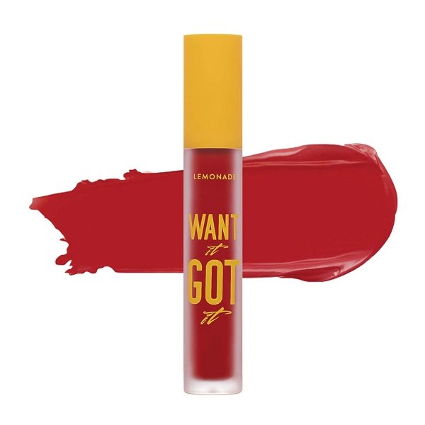 Son Kem Lì Lemonade Want It Got It #01 Đỏ Đất 5G