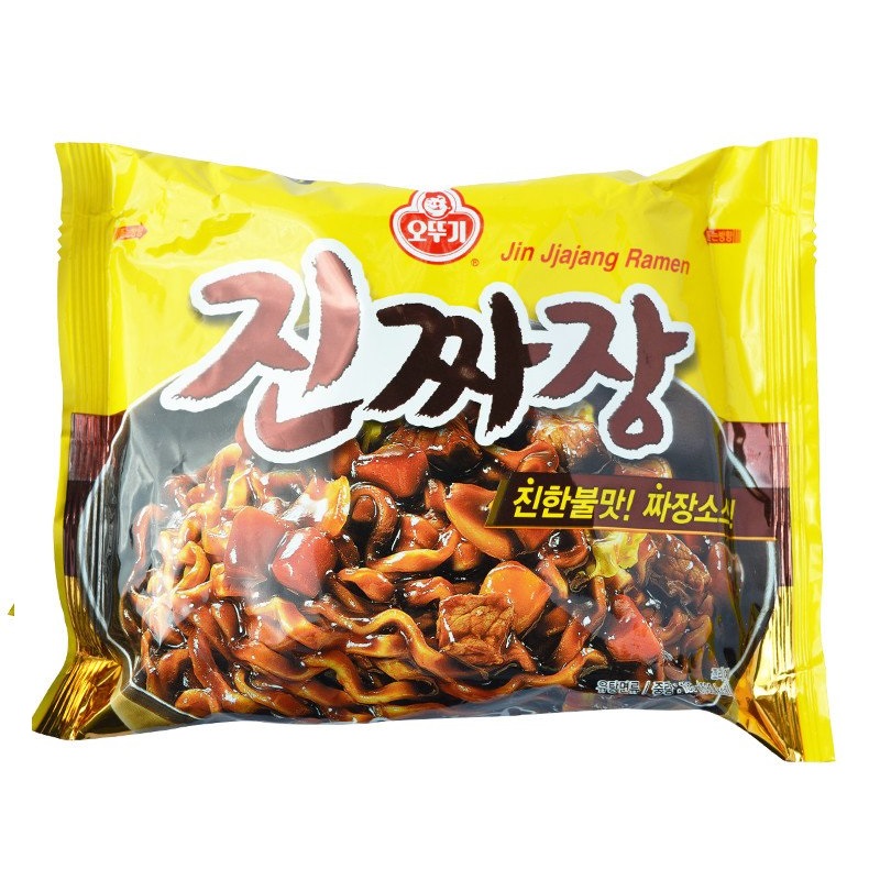 Mì Sốt Tương Đen 135G - Jin Jjajang Ramen | Jin Jjajang Ramen 135G