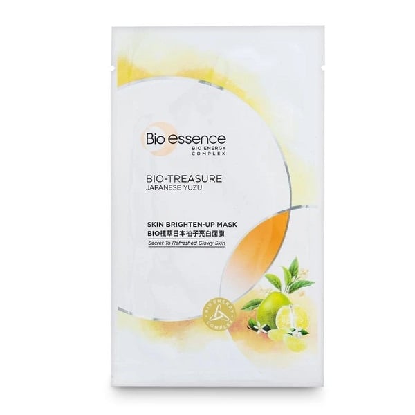 Mặt Nạ Dưỡng Trắng Chiết Xuất Quả Thanh Yên Yuzu Nhật Bản Bio - Essence 20Ml (Store 5871, 5873)