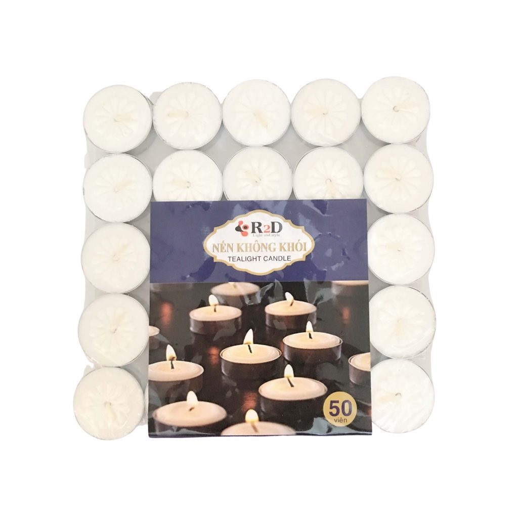 Set 50 Nến Tealight 18.5X18.5X3Cm