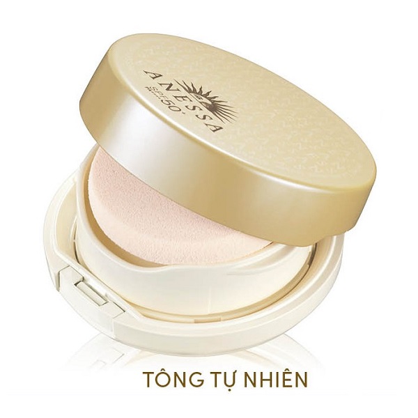 Kem Nền Chống Nắng Trang Điểm Dạng Nén Anessa Spf50+ Pa+++ Tông Tự Nhiên 10G
