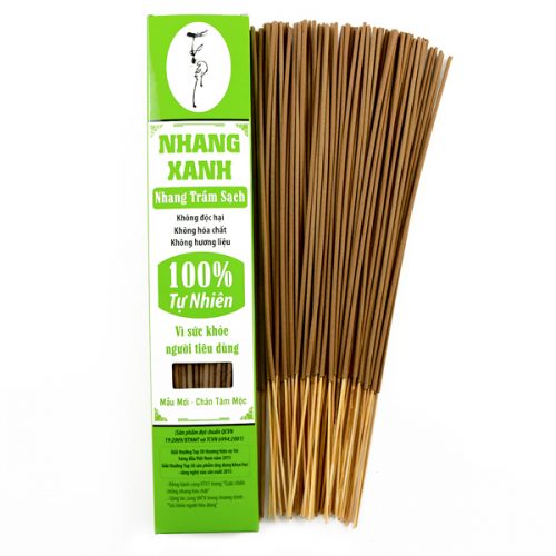 Nhang Xanh 100% Tự Nhiên 30Cm (70G)