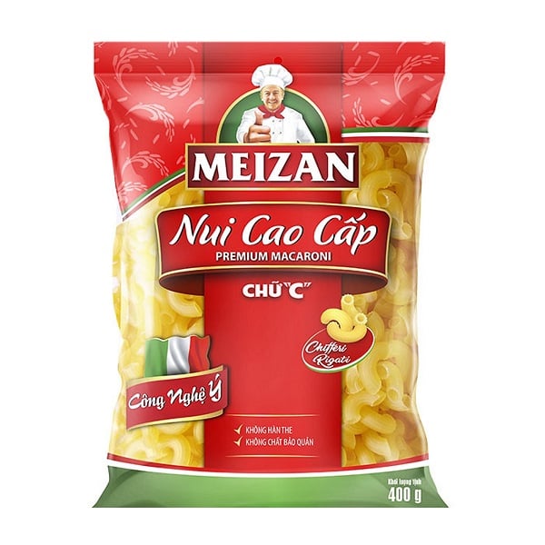 Nui Cao Cấp Meizan Chữ C 400G