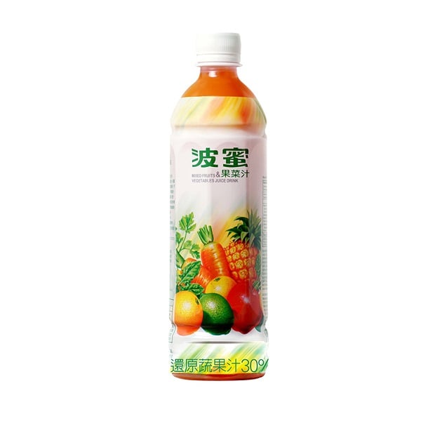 Nước Ép Rau Củ Quả Hỗn Hợp Đài Loan (580Ml)