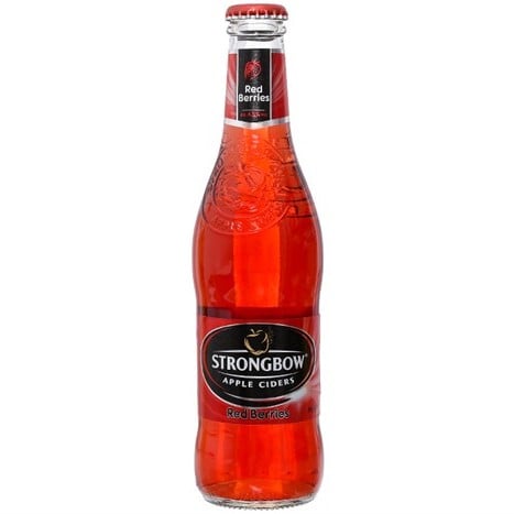 Nước Táo Lên Men Vị Dâu Đỏ Strongbow 330Ml