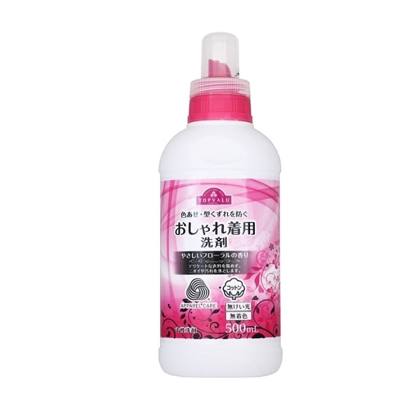 Nước Giặt Dành Cho Quần Áo Vải Mỏng Aeon Topvalu Chai 500Ml