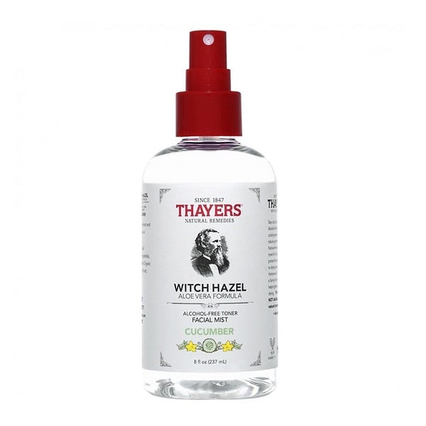 Nước Hoa Hồng Không Cồn Thayers Hương Dưa Leo Dạng Xịt 237Ml