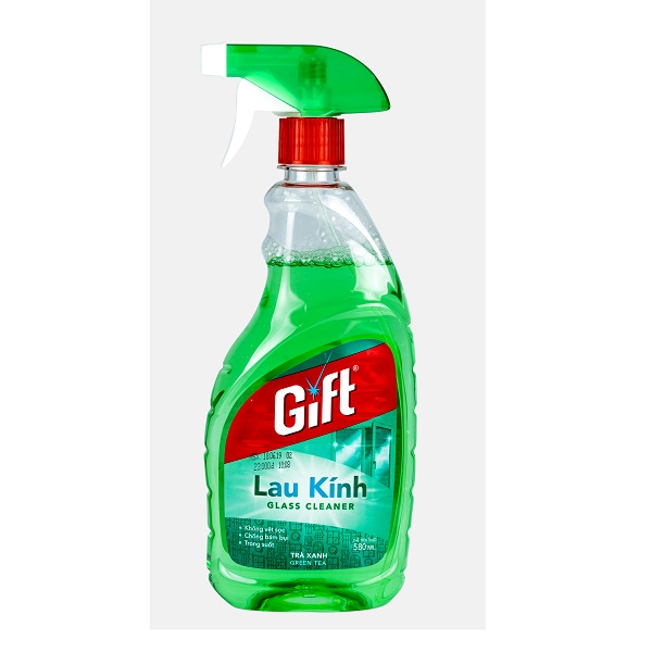 Nước Lau Kính Gift Hương Trà Xanh 580Ml