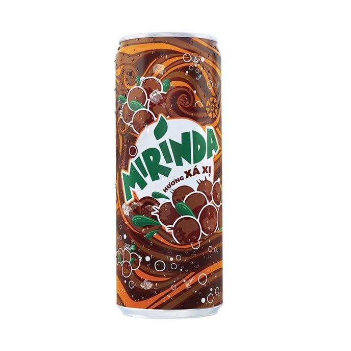 Nước Ngọt Mirinda Xá Xị Sleek Can - 330Ml
