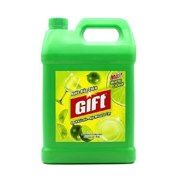 Nước Rửa Chén Gift Chanh 4Kg