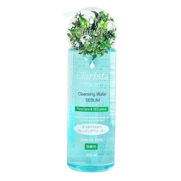 Nước Tẩy Trang Chiết Xuất Lá Trà Moritomo Clarista 300Ml