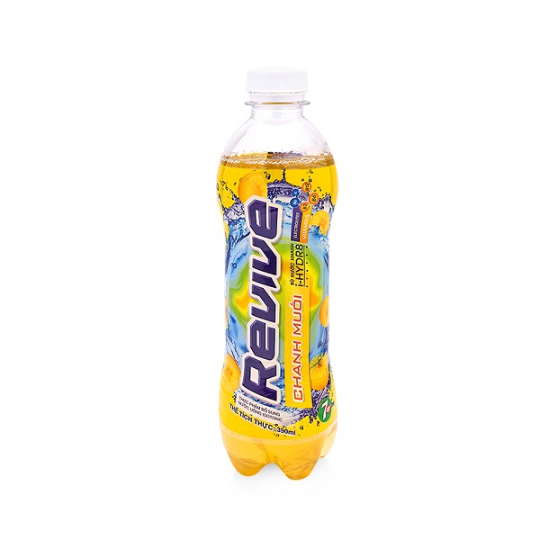 Nước Uống Có Ga 7 Up Revive Chanh Muối - Chai Pet 390Ml
