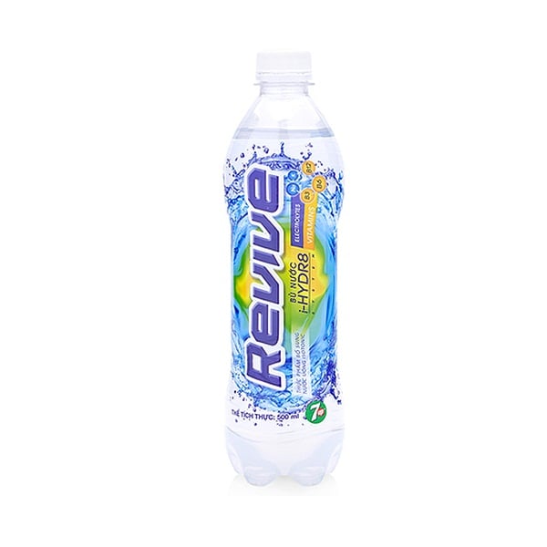 Nước Uống Có Ga Isotonic 7 Up Revive - Chai 500Ml