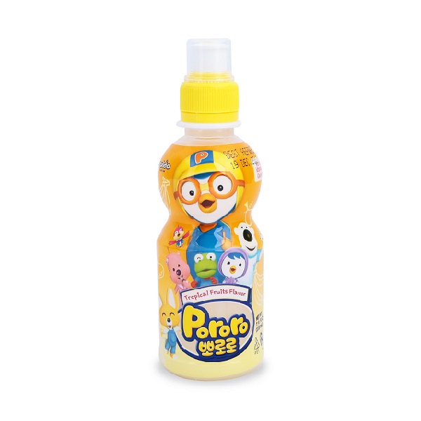 Nước Uống Pororo Hương Vị Trái Cây Nhiệt Đới 235Ml