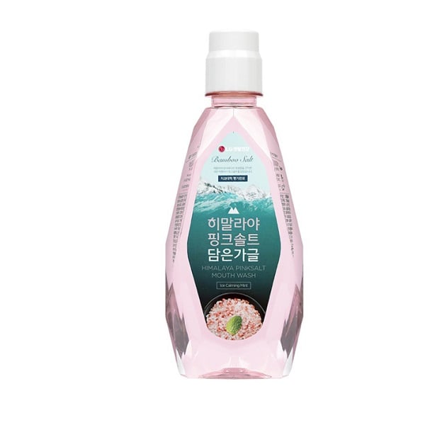 Nước Súc Miệng Bamboo Salt Himalaya Pinksalt - Bạc Hà (760Ml)