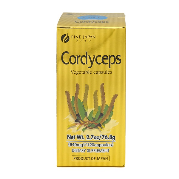 Thực Phẩm Bảo Vệ Sức Khỏe Đông Trùng Hạ Thảo Fine Japan Cordyceps Hộp 120 Viên