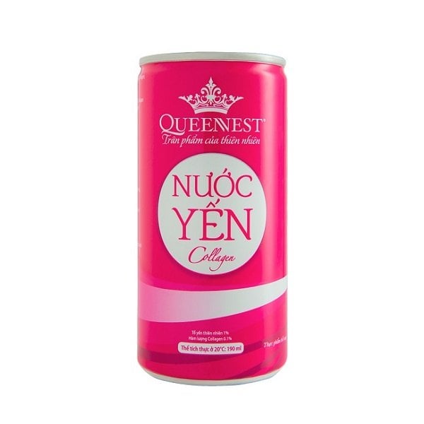 Nước Yến Queennest Collagen Lon 190Ml