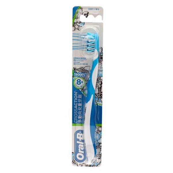Bàn Chải Đánh Răng Cho Bé Từ 8 Tuổi Trở Lên Oral - B Stages 4 Graffiti
