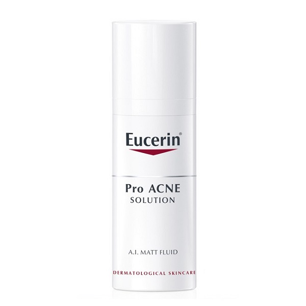 Kem Giúp Kiểm Soát Dầu Eucerin Acne Oil Control Pro Acne Solution A.i.matt Fluid
