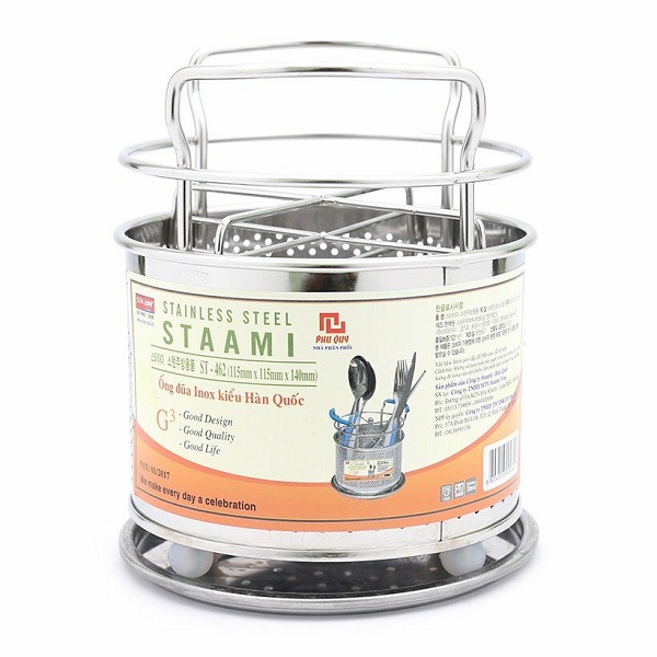 Ống Đũa Inox Kiểu Hàn Quốc Staami