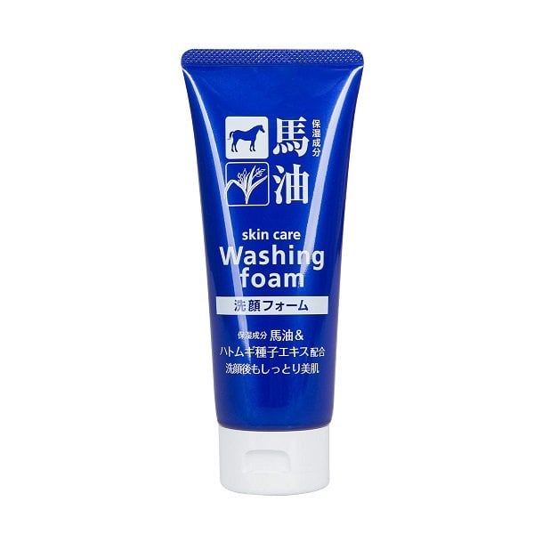 Sữa Rửa Mặt Hatomugi & Dầu Ngựa Cosme Station Horse Oil & Hatomugi Washing Foam 130G