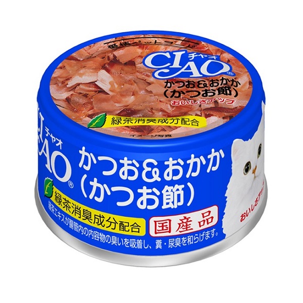 Pate Ciao Dành Cho Mèo Cá Ngừ Thịt Trắng Và Cá Ngừ Khô A - 10 85G