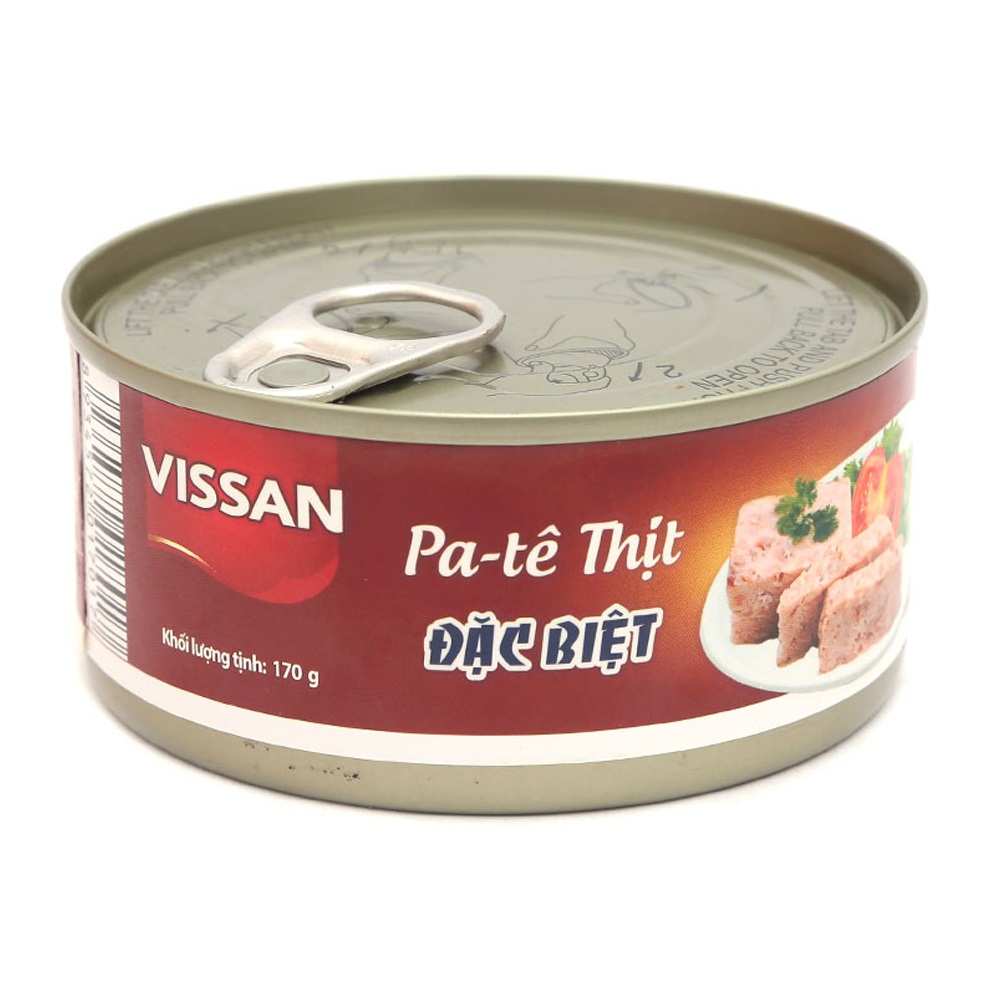 Pate Thịt Đặc Biệt Vissan - Hộp 170G