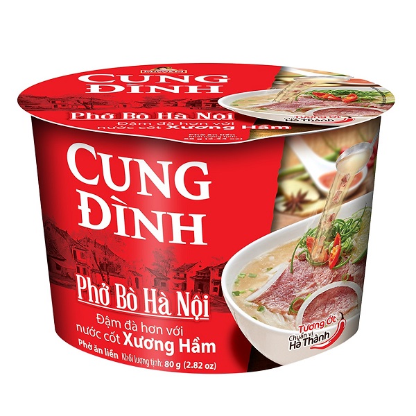 Phở Bò Cung Đình Hà Nội Dạng Tô 80G