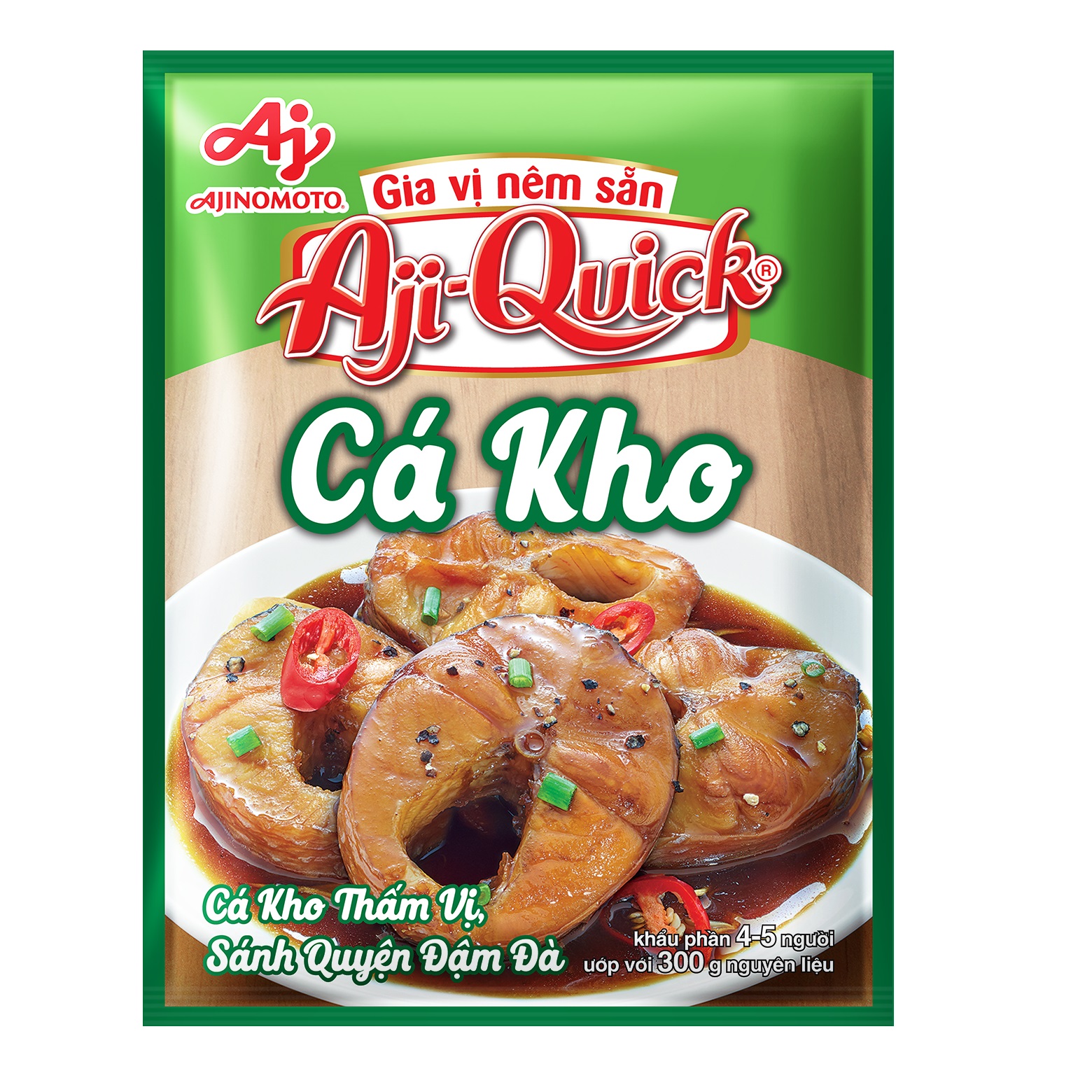 Gia Vi Nêm Sẵn Aji - Quick Cá Kho 31G