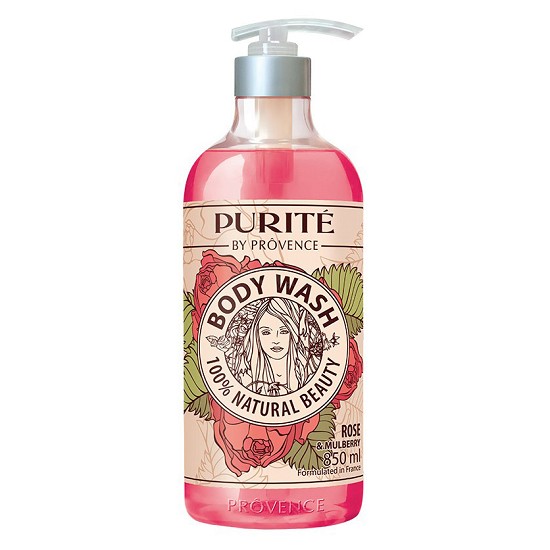 Sữa Tắm Purite Hoa Hồng 850Ml