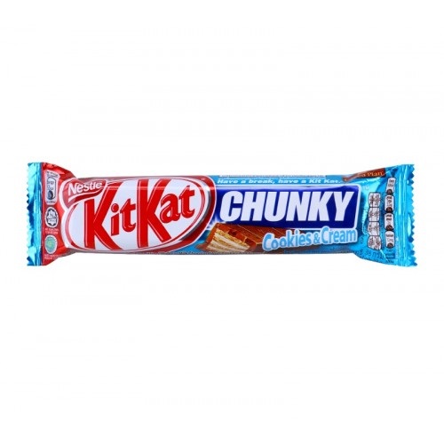 Bánh Xốp Phủ Socola Kitkat Chunky Bánh Quy Kem 38G