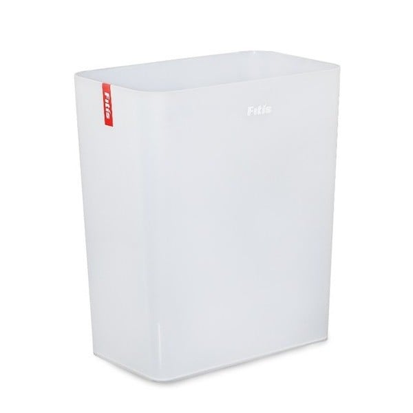 Thùng Rác Chữ Nhật Fitis Mono Màu Trắng 10L Sms1 - 901